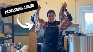 Processing A Deer!