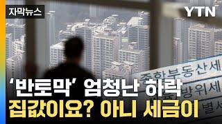 [자막뉴스] 세금 확 줄어드네...고가 주택 보유자는 '절반 뚝' / YTN