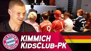 Joshua Kimmich beantwortet Kinderfragen  | FC Bayern KidsClub