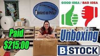 B-Stock Liquidation Unboxing - 1st Time Buyer - Paid $215 - Good Or Bad? - Online Reselling