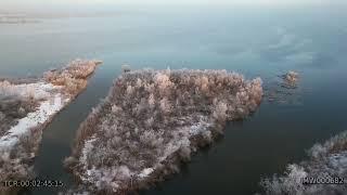 Lake Ammer (Aerial), Winter, Bavaria, Germany, 2024 (03)