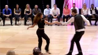 Sean McKeever & Jessica Cox Capital Swing 2015 Champion Strictly Winners
