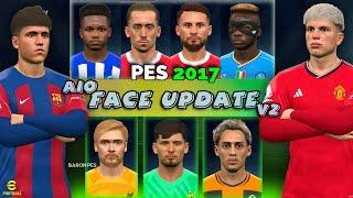 PES 2017 PATCH FACE UPDATES 2024