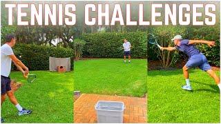 Tennis Challenges | At Home Tennis Drills 