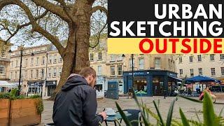 Let's Sketch Outside - Urban Sketching for Beginners