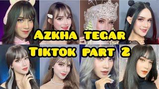 part 2 kompilasi video azkha tegar makeup virall || azkhategar