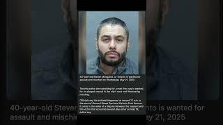 Steven Mosquera of Toronto is wanted for assault and mischief #toronto #stevenmosquera