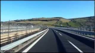 396 - Italy. A14 E55 - Grottammare - San Benedetto del Tronto [HD]