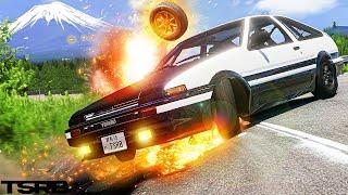 Do INITIAL D Techniques DESTROY Cars?