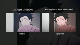 Alight Motion vs After Effects