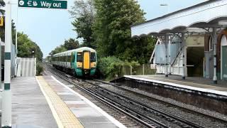 Southern Class 377/1 377131 Emsworth 11/7/12