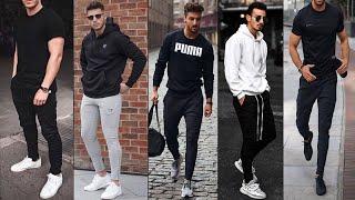 How To Properly Style Sweatpants/Joggers For Men 2022 | The Men's Outfits