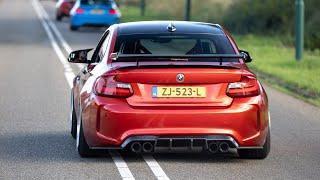 Sportscars Accelerating - CRAZY Turbo E30, M3 F80, M8 Competition, M5 F10, Equal Length M4