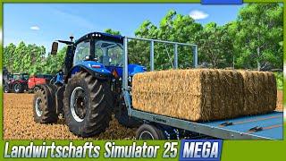 LS25 ► Strohbergung XXL | MEGA Farming Simulator 25 [s4e24]