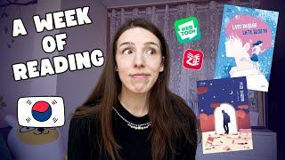 A Surprising Week of Korean Reading || Language Learning Vlog