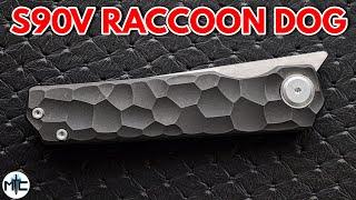 S90V FOR HOW MUCH?? - Maxace Raccoon Dog Folding Knife - Overview and Review