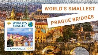 Time lapse: Prague Bridges | Cheatwell Games World's Smallest Puzzle 1000 pieces