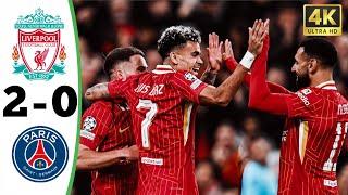 Liverpool vs PSG 2-0 • Liverpool Champions League  • Highlights and All Goals 2024