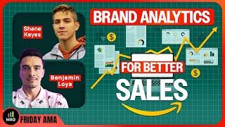 How Amazon Sellers Can Boost Sales with Brand Analytics Insights? Answered Live!