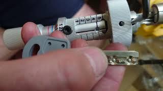 Инструкция по открытию замка Multlock. Instructions for opening the Multlock lock