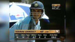 Sourav & Sachin SPECTACULAR OPENING Partnership (157) vs South Africa @BARODA 2000