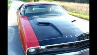 1971 Dodge Challenger Burnout