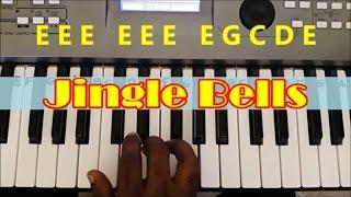 How To Play Jingle Bells. Easy Piano Keyboard Tutorial