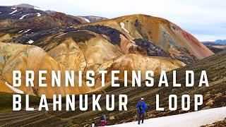 Bláhnúkur Brennisteinsalda Loop Hike - Best Day Hike in Landmannalauger, Iceland