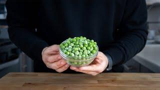 Why I always have peas in my freezer.