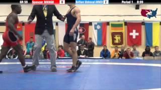 59 KG QF - Spenser Mango (USA) vs Haitham Mahmoud Ahmed (EGY)