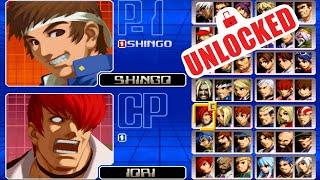 The king of fighters 2002 unlock all characters | PlayStation 2 kof 2002