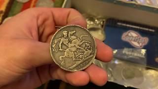 Going through my old silver coin collection ASMR