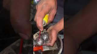 Pulsar 150 disc brake caliper cleaning.