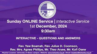 LIC Sunday Service | INTERACTIVE - QUESTIONS & ANSWERS | 1st December 2024