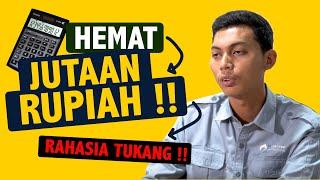 CARA HEMAT BANGUN RUMAH SENDIRI - RAHASIA TUKANG! |  Part 1