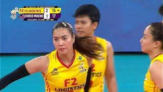 Aby Maraño fires up F2 Logistics' comeback | 2023 PVL All-Filipino