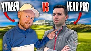 Can I Beat A HEAD PRO At His HOME COURSE! (Strokeplay Match)