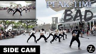 [KPOP IN PUBLIC / SIDE CAM] PEAK TIME 'Christopher - Bad' | DANCE COVER | Z-AXIS FROM SINGAPORE