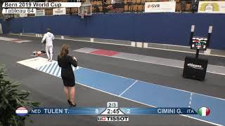 2019 385 T64 04 M E Individual Bern SUI WC BLUE TULEN NED vs CIMINI ITA