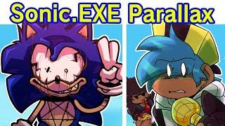 Friday Night Funkin' VS Sonic.EXE - PARALLAX REDEFINED V1 | 3 Songs (FNF Mod) (BF/GF/Tails)