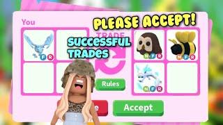 Adopt Me Trading Proofs! I got a Mega King Bee   & Best Trades! | Roblox