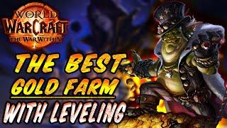 BEST GOLD FARM With Leveling in The War Within l TWW Gold Making Season 1 l Try it! #tww