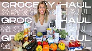 Dietitian's $150 Kroger Grocery Haul! Shopping for Healthy Food at Kroger for Two & Meal Ideas