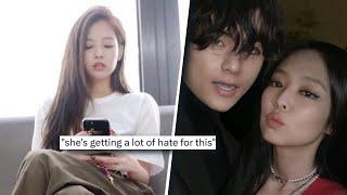 Jennie ACCIDENTALLY Posts DATING Taehyung In NEW IG PIC? Jennie DELETES! Taehyung SPEAKS From Camp!