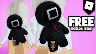 *HURRY* GET THIS *FREE* SQUID GAME GUARD BACKPACK NOW!  ROBLOX FREE UGC