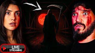 GHOST HUNTING at SCARIEST HAUNTED BRIDGE in USA (LIVE-STREAM)