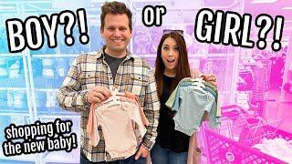 SHOPPiNG for the NEW BABY! *gender reveal*