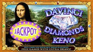 Watch Us Hit the Jackpot on Da Vinci Diamonds Keno!