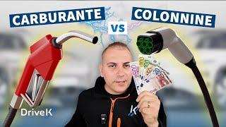 COSTI per la ricarica ELETTRICA vs CARBURANTE | Facciamo i CONTI!