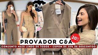 PROVADOR C&A, ENCONTREI O CONJUNTO MAIS LINDO DA LOJA COM 20% OFF